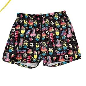 Minions x Buff Monster Swim Trunks Mens XL Limited Edition Surfing Universal